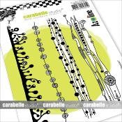 CARABELLE STUDIO TAMPONS ART STAMP A6 : FRISES DLIRANTES BY - SA60160