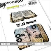 CARABELLE STUDIO TAMPONS ART STAMP A7 : ART JOURNAL - SA70106