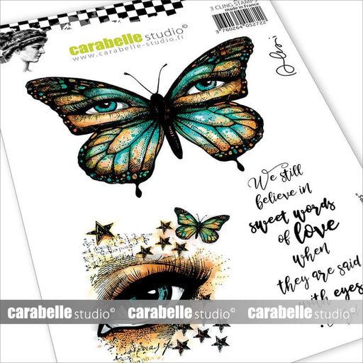 CARABELLE STUDIO TAMPONS ART STAMP A6 SWEET EYES - SA60351E