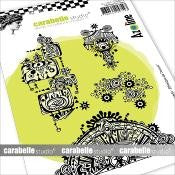 CARABELLE STUDIO TAMPONS ART STAMP A6 : AZO' FREESTYLE : ETH - SA60504