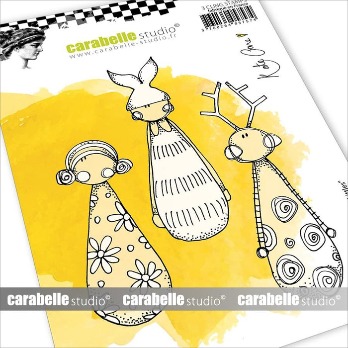 CARABELLE STUDIO TAMPONS ART STAMP A6 LITTLE SKITTLES - SA60501