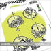 CARABELLE STUDIO TAMPONS ART STAMP A6 : CERCLES SUSPENDUS BY - SA60520