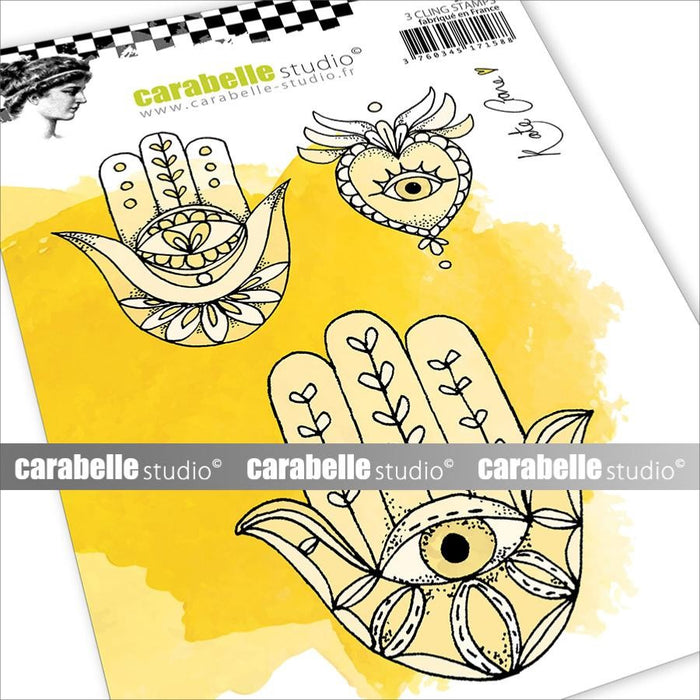 CARABELLE STUDIO TAMPONS ART STAMP A6 HAMSA - SA60645