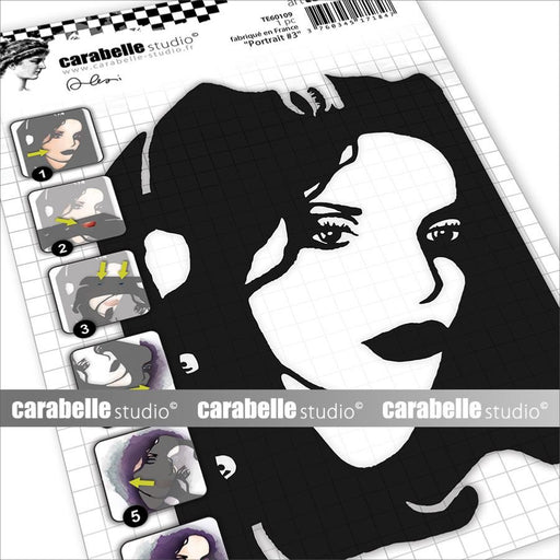 CARABELLE STUDIO ART TEMPLATE PORTRAIT 3 - TE60109