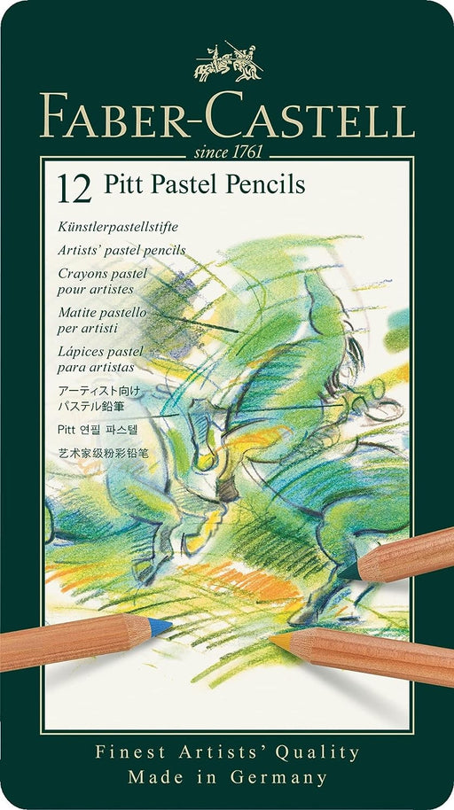 FABER - CASTELL PASTEL PENCIL ASSORTED TIN 12 - 27-112112