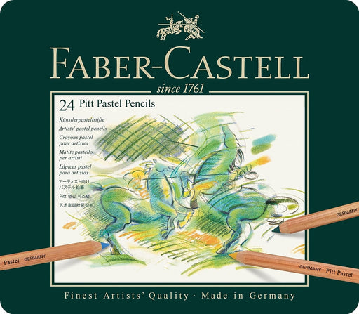FABER - CASTELL PASTEL PENCIL ASSORTED TIN 24 - 27-112124