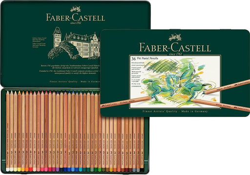FABER - CASTELL PASTEL PENCIL ASSORTED TIN 36 - 27-112136