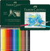 FABER - CASTELL WATERCOLOUR PENCIL ASSORTED TIN 24 - 18-117524