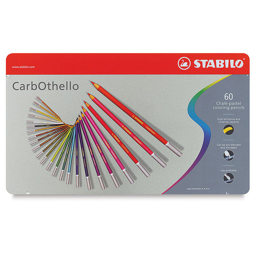STABILO CARBOTHELLO CHALK PASTEL PENCIL 60 PK - 1460-6