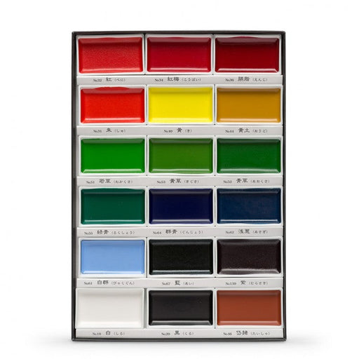 GANSAI TAMBI 18 COLOUR SET - MC20/18V