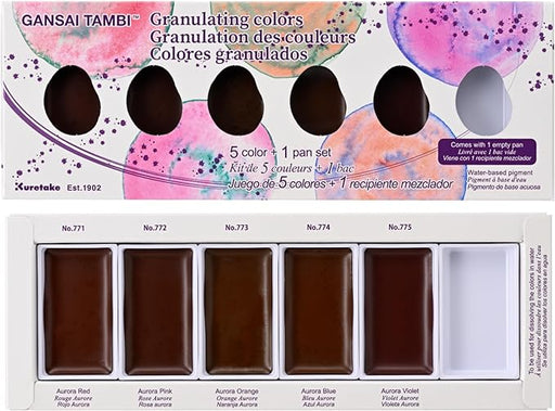 GANSAI TAMBI SUMI COLORS 5 SET GRANULATING - MC20SGN/5V
