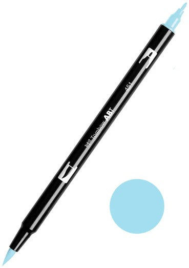 TOMBOW ABT 451 DUAL BRUSH PEN - SKY BLUE - 600451