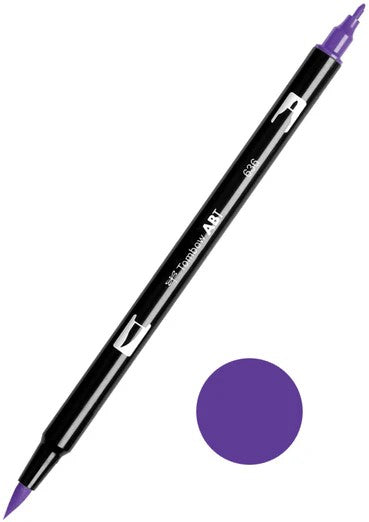 TOMBOW ABT 636 DUAL BRUSH PEN - IMPERIAL PURPLE - 600636