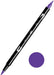 TOMBOW ABT 636 DUAL BRUSH PEN - IMPERIAL PURPLE - 600636