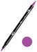 TOMBOW ABT 665 DUAL BRUSH PEN - PURPLE - 600665