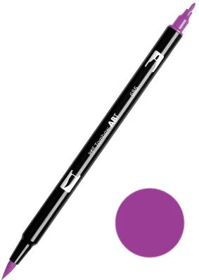 TOMBOW ABT 685 DUAL BRUSH PEN - DEEP MAGENTA - 600685