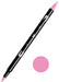 TOMBOW ABT 703 DUAL BRUSH PEN - PINK ROSE - 600703