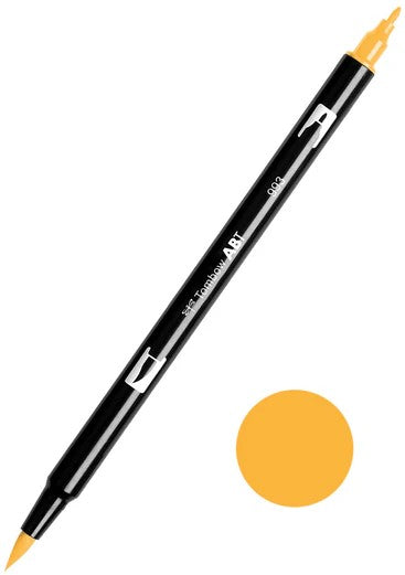 TOMBOW ABT 993 DUAL BRUSH PEN - CHROME ORANGE - 600993