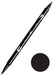 TOMBOW ABT N15 DUAL BRUSH PEN - BLACK - 601015