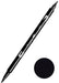 TOMBOW ABT N25 DUAL BRUSH PEN - LAMP BLACK - 601025