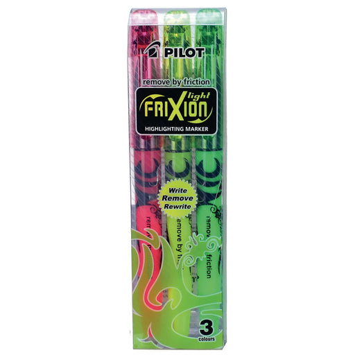 PILOT FRIXION ERASABLE INK PKT 3 - 622639