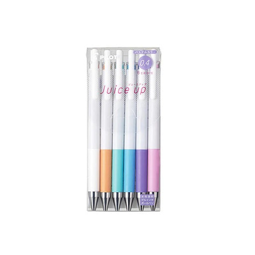 PILOT ASSORTED PASTELS SET 6 0.4MM JUICE - LJP120S4-6CP