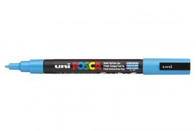 POSCA PAINT MARKER PC3M BULLET SHAPED SKY BLUE - PC3MSBL
