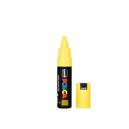 POSCA PAINT MARKER PC8K BOLD STRAW YELLOW - PC8KBSTRAWY