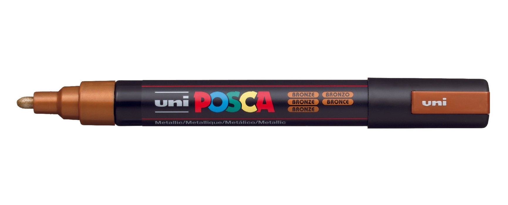 POSCA PAINT MARKER PC5M BULLET SHAPED BRONZE - PC5MBZ