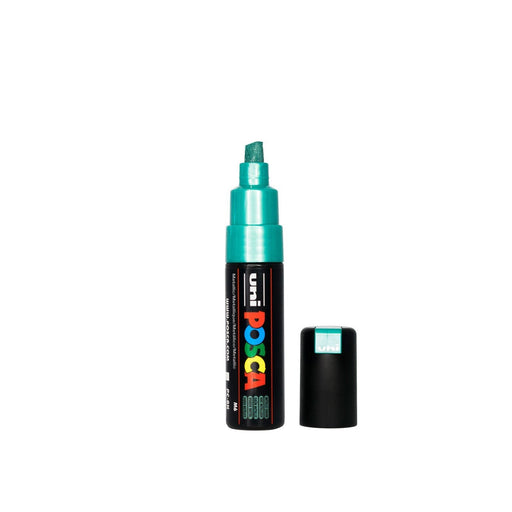 POSCA PAINT MARKER PC8K BOLD METALLIC GREEN - PC8KMETGN