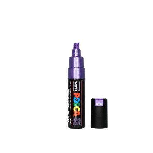 POSCA PAINT MARKER PC8K BOLD METALLIC VIOLET - PC8KMETV