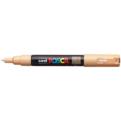 POSCA PAINT MARKER PC1M POLYTIP LIGHT ORANGE - PC1MLOR-1P