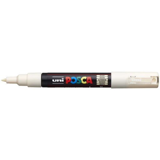 POSCA PAINT MARKER PC1M POLYTIP IVORY - PC1MIVORY-1P