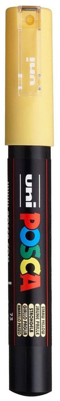 POSCA PAINT MARKER PC1M POLYTIP STRAW YELLOW - PC1MSTRAWY-1P