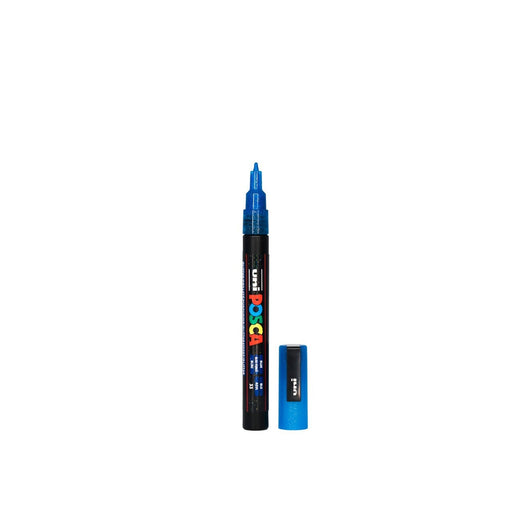POSCA PAINT MARKER PC3M BULLET GLITTER BLUE - PC3MLBL