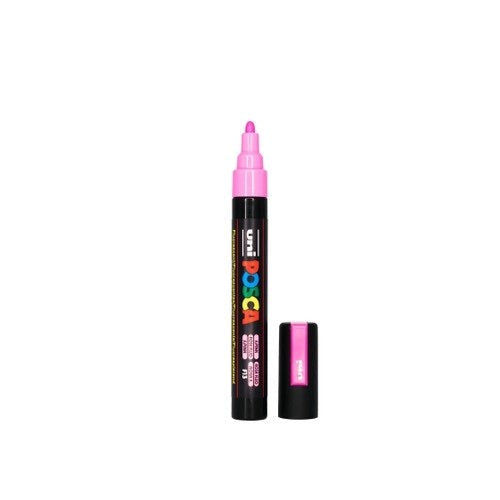 POSCA PAINT MARKER PC5M MEDIUM FLUORO PINK - PC5MFP