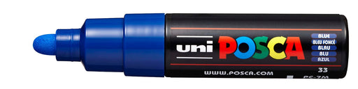 POSCA PAINT MARKER PC7M BULLET BLUE - PC7MBL