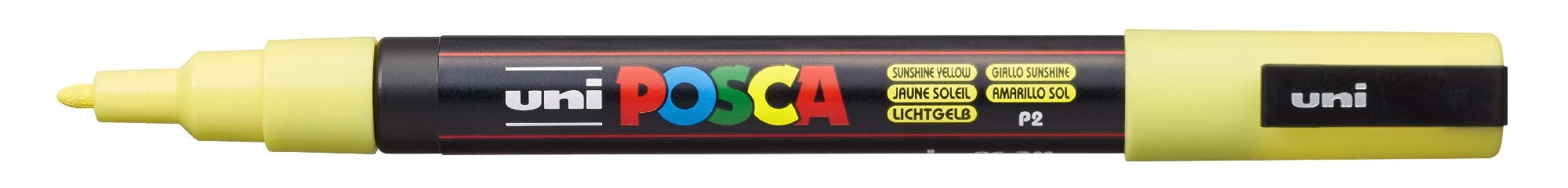 POSCA PAINT MARKER PC3M BULLET SHAPED SUNSHINE YELLOW - PC3MSUNY