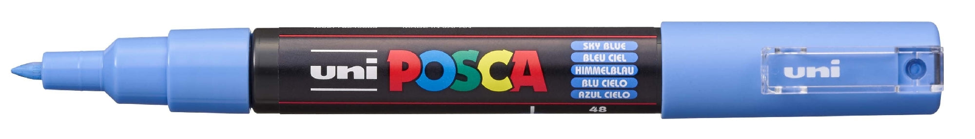 POSCA PAINT MARKER PC1M BULLET SHAPED SKY BLUE - PC1MSKYBLUE-1P