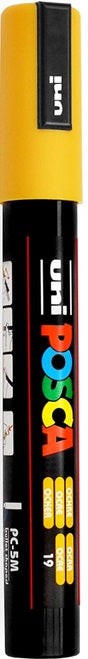 POSCA PAINT MARKER PC5M MEDIUM OCHER - PC5MOCHRE