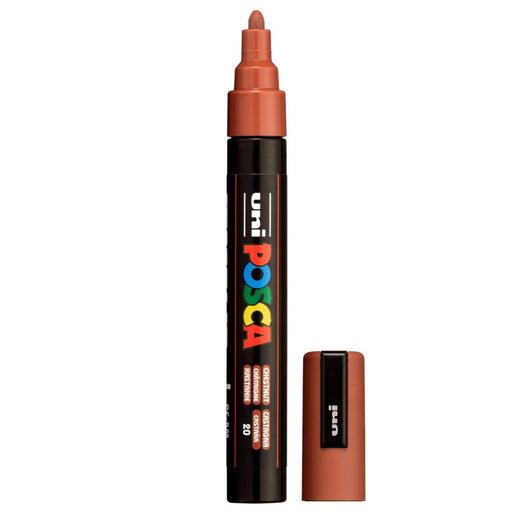 POSCA PAINT MARKER PC5M BULLET CHESTNUT- PC5MCHESTNUT
