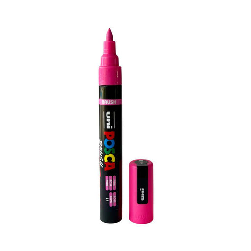 POSCA BRUSH MARKER 5BR PINK - PC5BR13