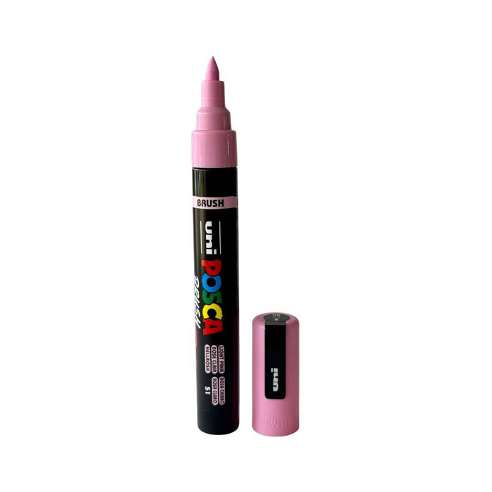 POSCA BRUSH MARKER 5BR LIGHT PINK - PC5BR51