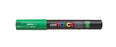 POSCA PAINT MARKER PC1M BULLET SHAPED GREEN - PC1MGR