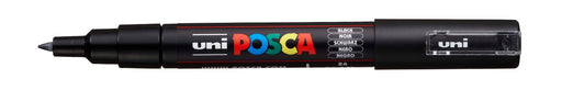 POSCA PAINT MARKER PC1M BULLET SHAPED BLACK - PC1MBK