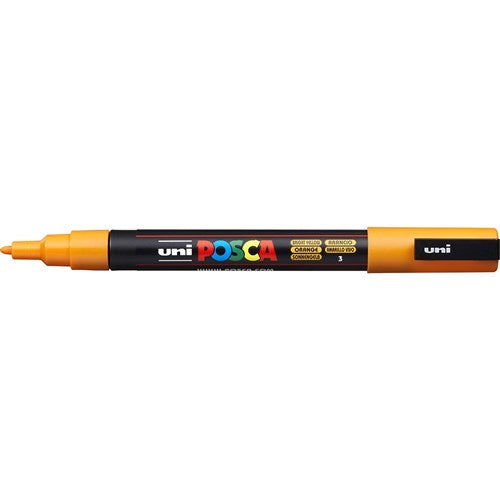 POSCA PAINT MARKER PC3M BULLET BRIGHT YELLOW - PC3MBY