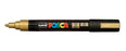 POSCA PAINT MARKER PC3M BULLET SHAPED GOLD - PC3MG