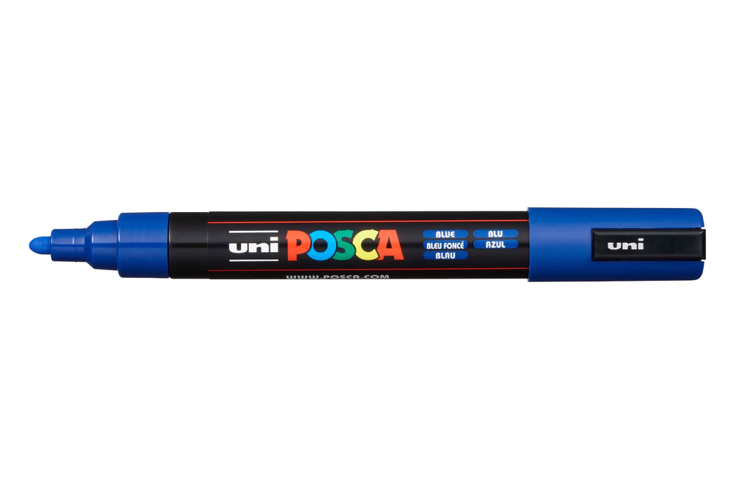 POSCA PAINT MARKER PC5M BULLET BLUE - PC5MBL