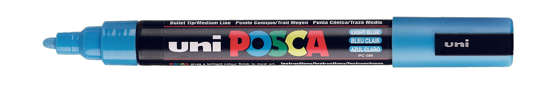 POSCA PAINT MARKER PC5M BULLET LIGHT BLUE - PC5MLB