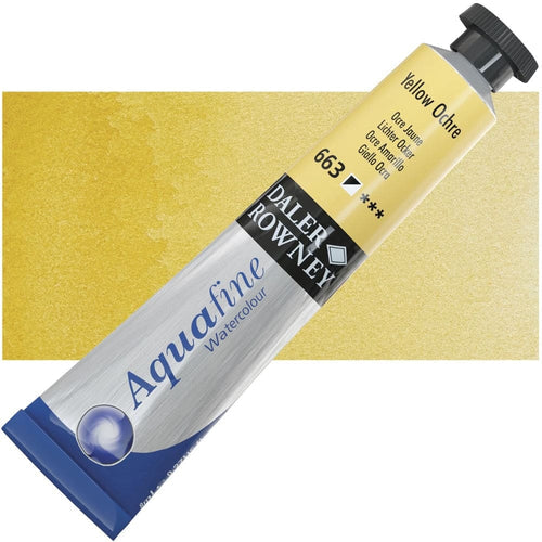 AQUAFINE WATERCOLOUR 8ML YELLOW OCHRE- D131008663